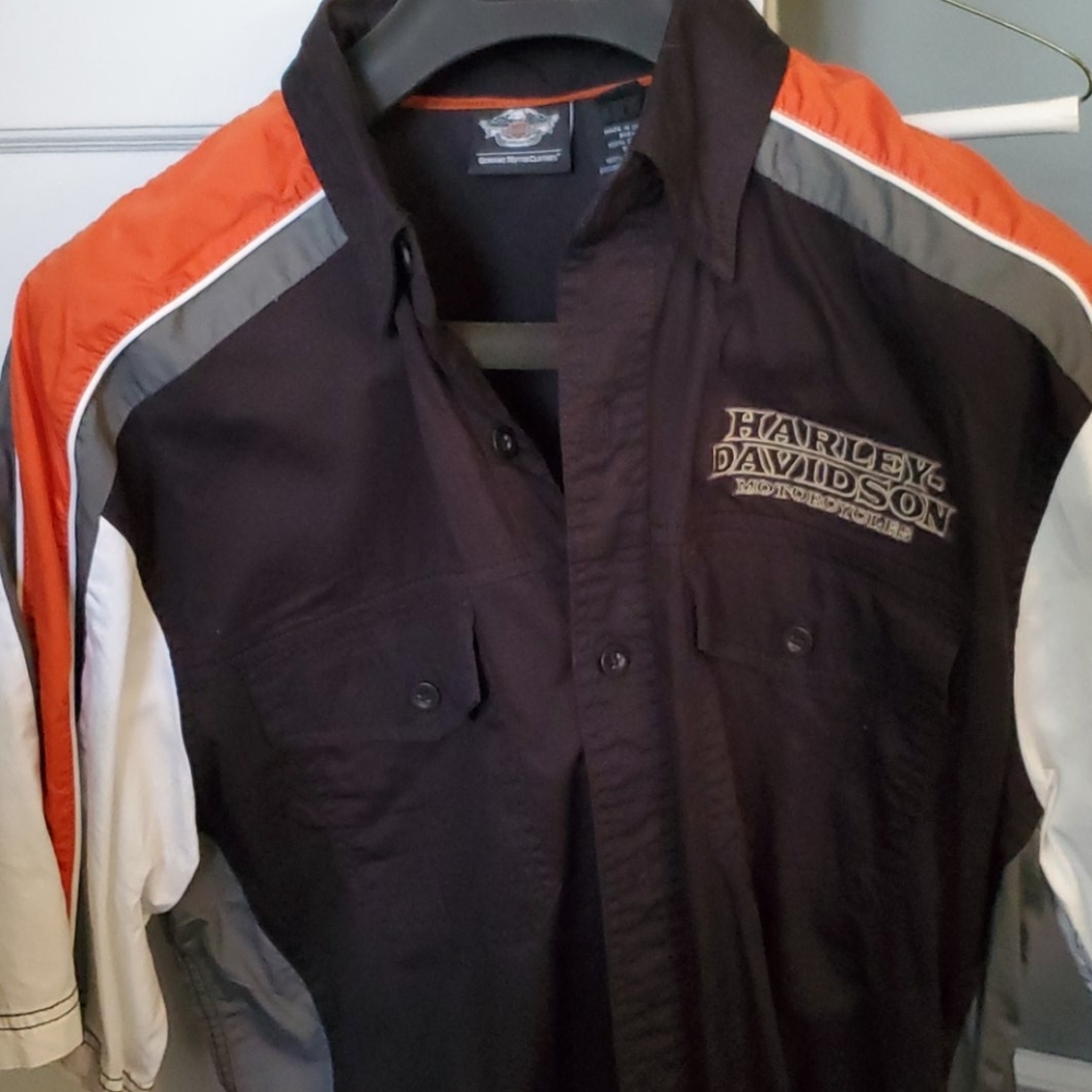 Harley Davidson ButtonUp